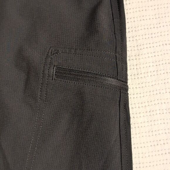 Eddie Bauer 16 Black Ripstop Crop Pants, NEW - Picture 7 of 12